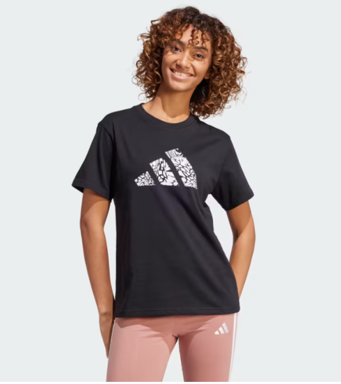 Adidas W C Camo Tee Kadın Tshirt - 1