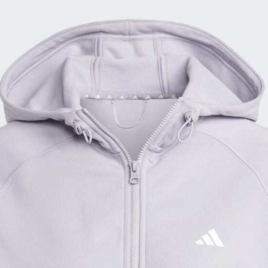 Adidas W GG FZ HD Gri Kadın Eşofman Üstü - 7