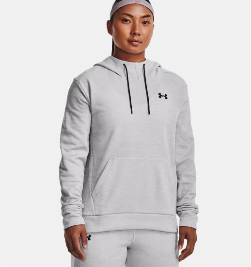 Under Armour Armour Fleece Hoodie Gri Kadın Sweatshirt - 1