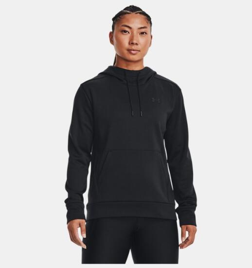 Under Armour Armour Fleece Hoodie SİYAH Kadın Sweatshirt - 1