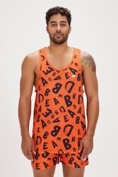 Bad Bear BLING TANK-TOP Turuncu Erkek Atlet - 1