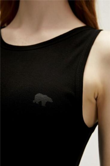 Bad Bear CARA TANK TOP SİYAH Kadın Atlet - 4