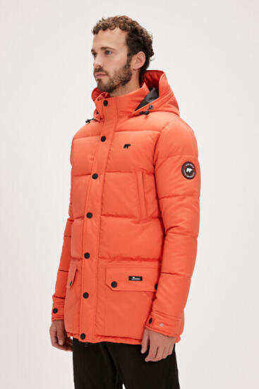 Bad Bear COLONEL PUFFER COAT Turuncu Erkek Mont - 3