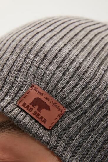 Bad Bear CRUDE BEANIE Kremit Erkek Bere - 2