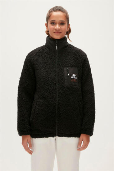 Bad Bear EMMA FULL-ZIP PLUSH JACKET LACİVERT Kadın Ceket - 1