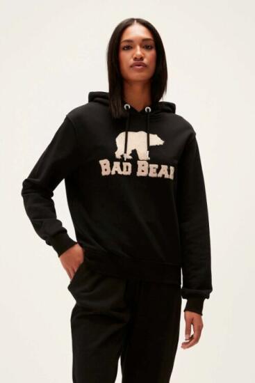 Bad Bear FROST HOODIE SİYAH Kadın Sweatshirt - 2