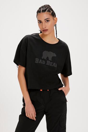 Bad Bear HOLLY T-SHIRT SİYAH Kadın Tshirt - 1