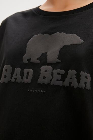 Bad Bear HOLLY T-SHIRT SİYAH Kadın Tshirt - 2