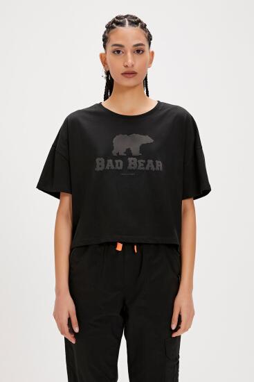 Bad Bear HOLLY T-SHIRT SİYAH Kadın Tshirt - 5