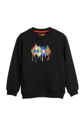 Bad Bear Hued Crewneck Jr SİYAH Çocuk Sweatshirt - 1