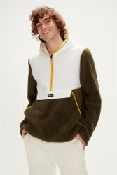 Bad Bear LEONARD HALF-ZIP PLUSH JACKET Haki Erkek Ceket - 7