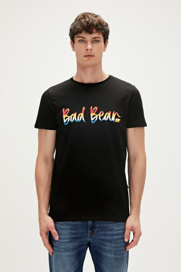 Bad Bear MANUSCRIPT T-SHIRT SİYAH Erkek Tshirt - 1