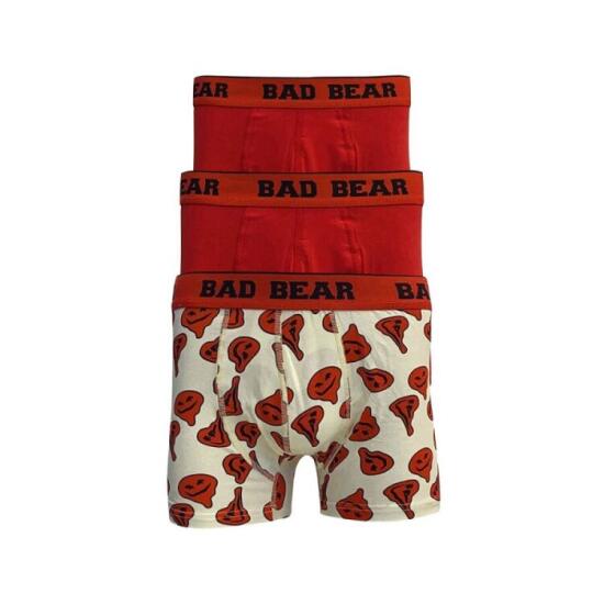 Bad Bear MELT BOXER 3-PACK KIRMIZI Erkek Boxer 21.01.03.016-C54 - 1