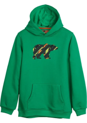 Bad Bear Mono Hoodie Jr Yeşil Çocuk Sweatshirt - 1