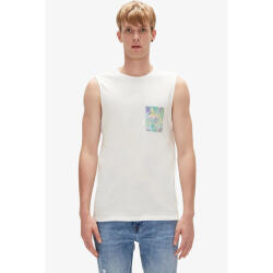 Bad Bear MONSTERA TANK-TOP BEYAZ Erkek Atlet - 1