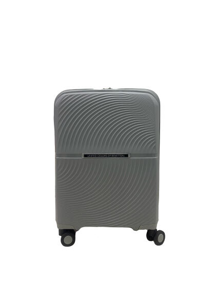 Benetton TROLLEY 50 CM Gri Unisex Valiz - 1