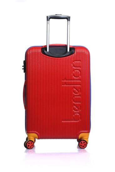 Benetton TROLLEY 50 CM KIRMIZI Unisex Valiz - 3