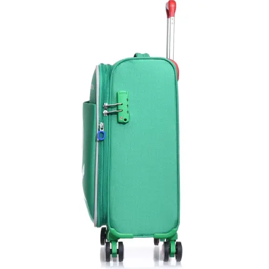 Benetton TROLLEY 50 CM Yeşil Unisex Valiz - 4