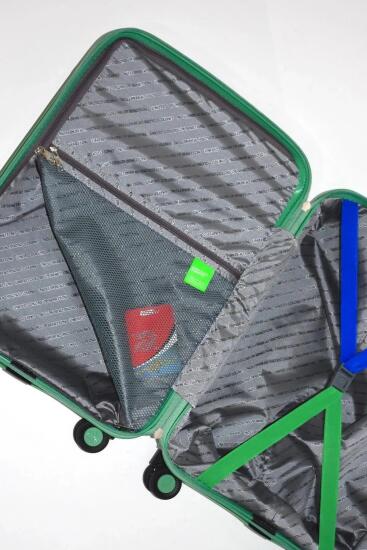 Benetton TROLLEY 50 CM Yeşil Unisex Valiz - 5