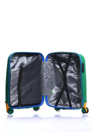 Benetton TROLLEY 50 CM Yeşil Unisex Valiz - 5