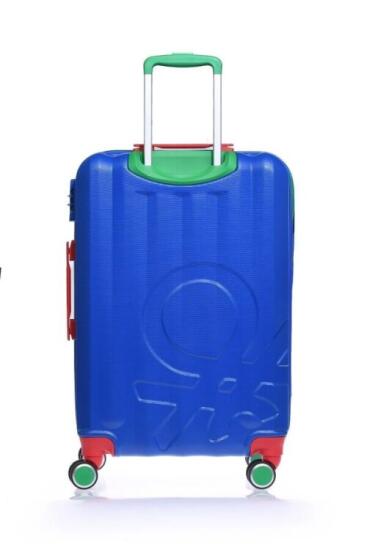 Benetton TROLLEY 60 CM Mavi Unisex Valiz - 3