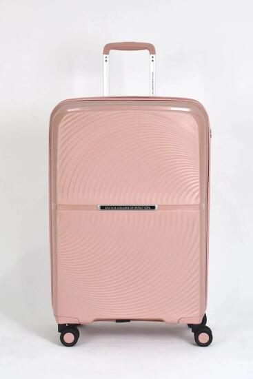 Benetton TROLLEY 60 CM Pembe Unisex Valiz - 1