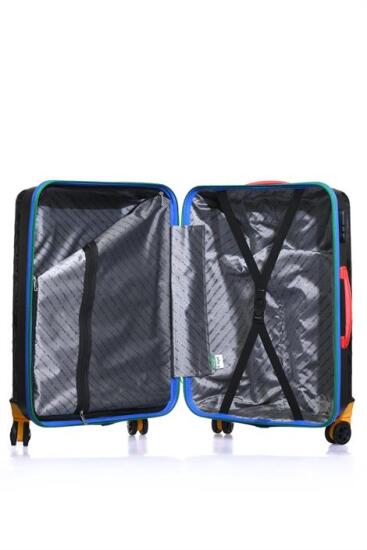 Benetton TROLLEY 60 CM SİYAH Unisex Valiz - 5