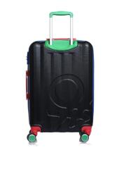 Benetton TROLLEY 60 CM SİYAH Unisex Valiz - 3