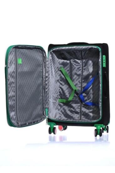 Benetton TROLLEY 60 CM SİYAH Unisex Valiz - 4