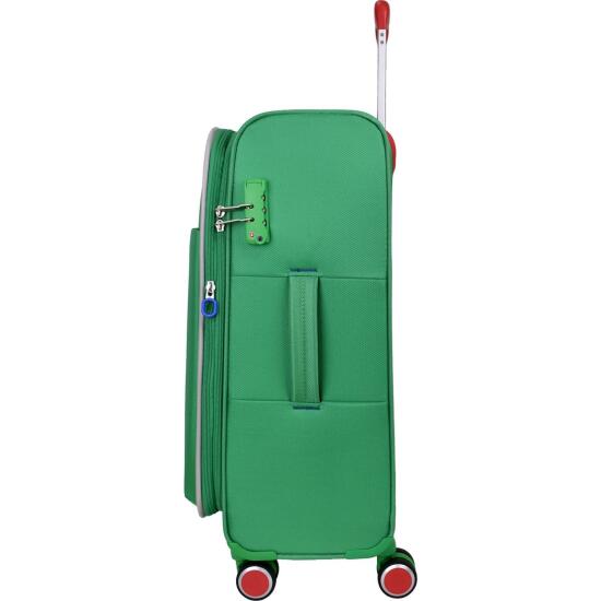 Benetton TROLLEY 60 CM Yeşil Unisex Valiz - 2