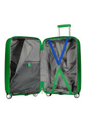 Benetton TROLLEY 60 CM Yeşil Unisex Valiz - 4