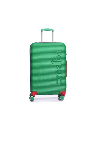 Benetton TROLLEY 60 CM Yeşil Unisex Valiz - 1