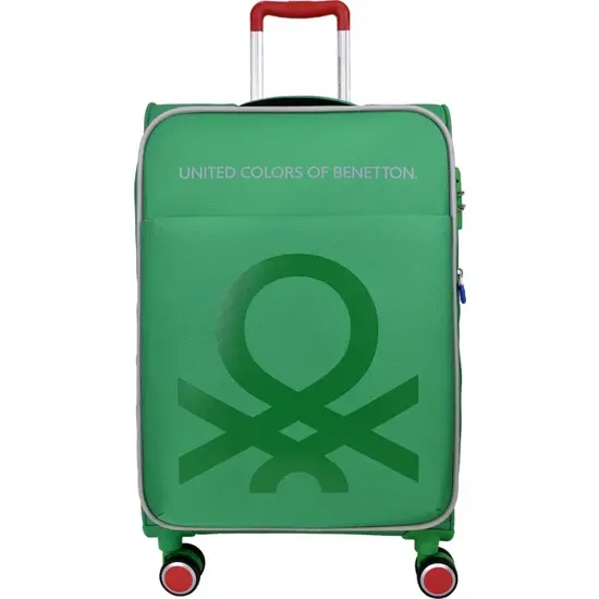 Benetton TROLLEY 60 CM Yeşil Unisex Valiz - 1