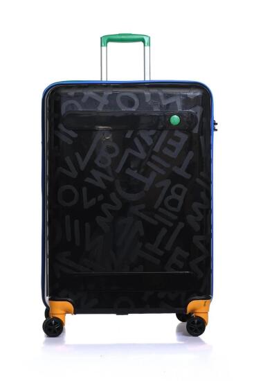 Benetton TROLLEY 70 CM SİYAH Unisex Valiz - 2