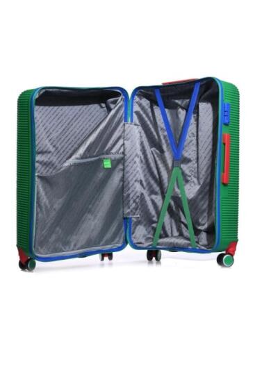 Benetton TROLLEY 70 CM Yeşil Unisex Valiz - 4