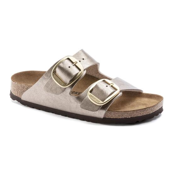 Birkenstock ARIZONA BIG BUCKLE BF GRACEFUL Bej Kadın Terlik - 1