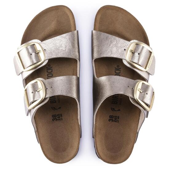 Birkenstock ARIZONA BIG BUCKLE BF GRACEFUL Bej Kadın Terlik - 4