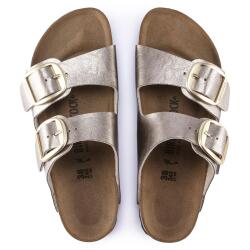 Birkenstock ARIZONA BIG BUCKLE BF GRACEFUL Bej Kadın Terlik - 4