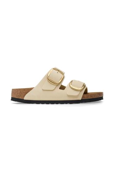 Birkenstock ARIZONA BIG BUCKLE NU Bej Kadın Terlik - 4