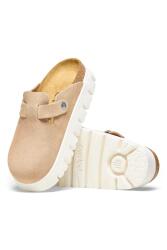 Birkenstock BOSTON CHUNKY VL Bej Kadın Terlik - 6