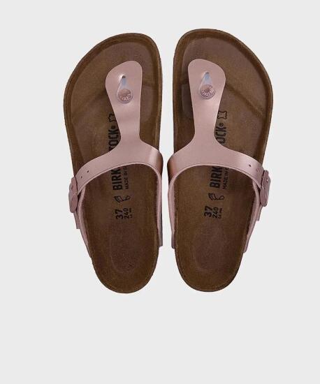 Birkenstock GIZEH BF ELECTRIC METALLIC Pembe Kadın Terlik - 4