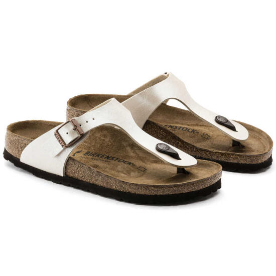 Birkenstock GIZEH BF GRACEFUL BEYAZ Kadın Terlik - 2