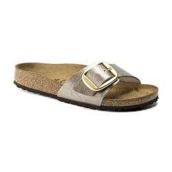 Birkenstock MADRID BIG BUCKLE BF GRACEFUL Bej Kadın Terlik - 1