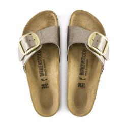 Birkenstock MADRID BIG BUCKLE BF GRACEFUL Bej Kadın Terlik - 3