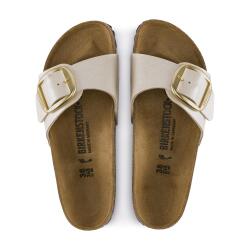 Birkenstock MADRID BIG BUCKLE BF GRACEFUL BEYAZ Kadın Terlik - 3