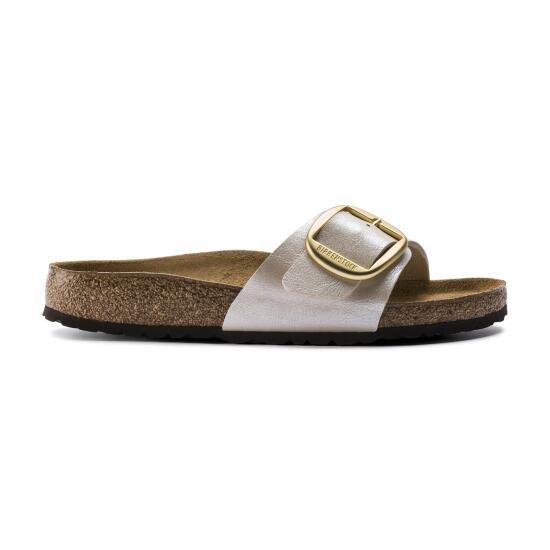 Birkenstock MADRID BIG BUCKLE BF GRACEFUL BEYAZ Kadın Terlik - 5