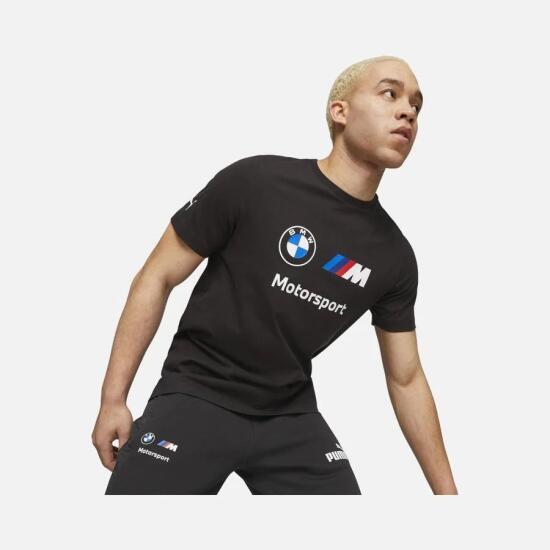 Puma BMW MMS ESS Logo Tee SİYAH Erkek Tshirt - 5