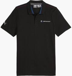 Puma BMW MMS Jacquard Polo SİYAH Erkek Polo Tshirt - 1