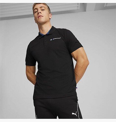 Puma BMW MMS Jacquard Polo SİYAH Erkek Polo Tshirt - 2