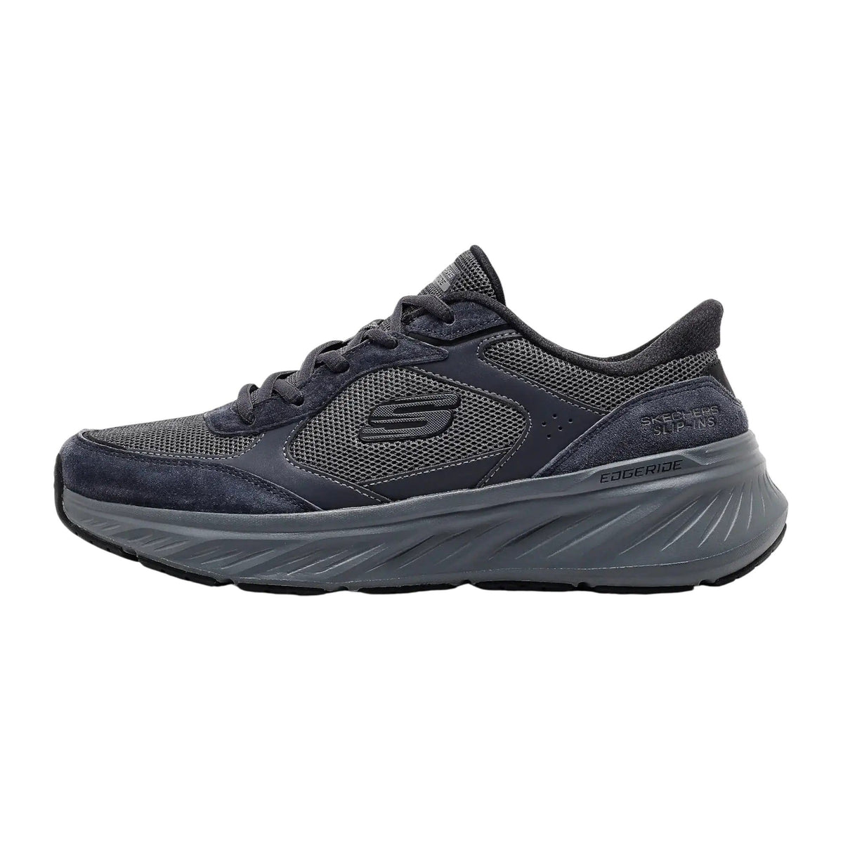 Skechers Edgeride Erlon Gri Erkek Günlük Ayakkabı